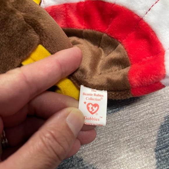 **RARE**MULTIPLE TAG ERRORS** Ty Beanie Baby Gobbles the turkey - Picture 3 of 9